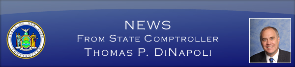 News From State Comptroller Thomas P. DiNapoli
