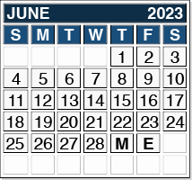June 2023 Pension Payment Calendar